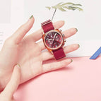 WWOOR 8860 New Fashion Watch Douyin Online Influencer Fashion Brand Multi-Pin Quartz Women's Watch 8860