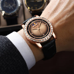 KIMSDUN 2022 New diamond inlaid men's watch high-grade sun wristwatch waterproof men's watch fully automatic mechanical watch Business Watch