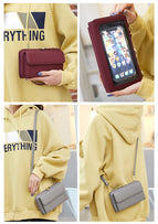 Touch screen mobile phone bag messenger mini bag 2022 new RFID anti-theft brush wallet women's long all-match women's bag SJ627