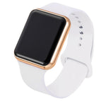 Sukan Digital Jam Tangan Kanak-Kanak Persegi Led Jam Tangan Silikon Elektronik Jam Tangan Jam Tangan Jam Tangan Jam Tangan Hadiah Jam