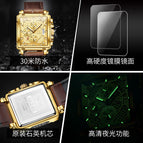 OLEVS men's watch Multifunctional calendar Watch Casual Student Watch Men's quartz Watch 9925O
