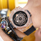 ONOLA ON3815 Fashion Full Diamond Diamond Ladies Watch Men's Waterproof Quartz Watch