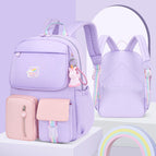 School Bag Rainbow Preschool Backpack Waterproof School Backpack Small Child Book Bag for Teenage Girls Gift