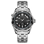 KIMSDUN Watch Men's Haima Series Watch High-End Quartz Watch Luminous Waterproof Men's fashion casual Watch 1808B STEEL