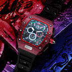 KIMSDUN multifunctional barrel-shaped fashion sports watch men's automatic mechanical men's casual watch K-2013A
