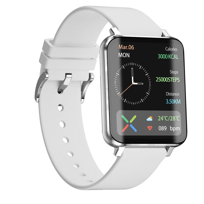 NORTH EDGE  2023 NEW SurfaceScreen Blood Glucose Smartwatch Bluetooth Call Temperature Blood Oxygen Sleep Monitoring ECG+PPG Sports Calculator Smart Watch