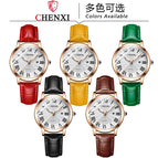 CHENXI Watch Women's TikTok Same Style Ins Popular Watch Fashion Waterproof Women's Quartz Watch CX-301L