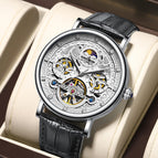 KIMSDUN new famous watch moon phase hollow tourbillon automatic mechanical watch men's watch K-2032A