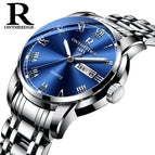 ONTHEEDGE RZY031 Fashion Luminous Calendar Men's Watch Quartz Waterproof Watch with box man's gift