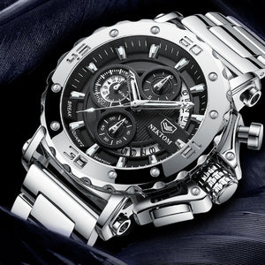 Watch men's heavy luminous waterproof men's watch high-end quartz watch A8229G