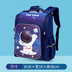 New children's school bag cartoon elementary school students Korean version of the backpack large capacity to reduce the burden on boys and girls lightweight backpack  schoolbag