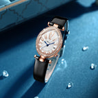 CHENXI women fashion Watch Ladies Diamond Oval waterproof quartz Watch CX-326