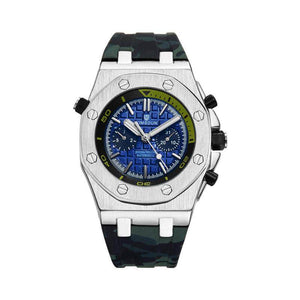 KIMSDUN Brand Luxury Automatic Watches Military camouflage Silica gel 3ATM Waterproof Sports Watches Men Mechanical watch 1223