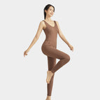 Dancing Dress 2023 Tight Breathable Yoga Clothes Women's Quick-Drying Sports Fitness Clothes Jumpsuit ENY250