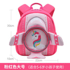 New kindergarten schoolbag girls boys cartoon cute 3D preschool schoolbag trend light children's shoulder Mini small Bag 605 schoolbag
