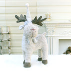 Christmas gift home shop commercial decoration big mouth elk crafts 42010