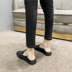 2022 new fashion loafer small leather shoes women's plus size shoes British style shoes 988-56