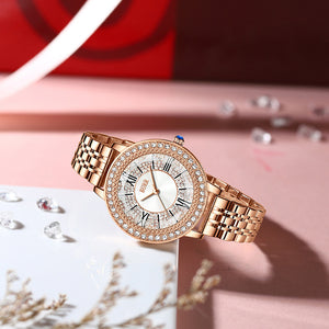 BURR new gypsophila women watch steel strap waterproof ladies watch tide BURR-02