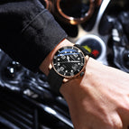 CHENXI New Men's Watch Gear Calendar Waterproof Luminous Silicone Tape Watch Men quartz CX-8285