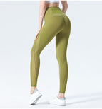 2021 yoga pants running fitness quick drying high waist hip trousers yoga legging 6155