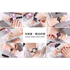 GEDI 81023 Fashion Casual Watch Hot Sale Women Elegant Luxury Diamond Stainless Steel Waterproof Ladies Dress Analog Quartz Wristwatch