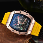 Men's watch Douyin Online Watch Silicone Luminous Calendar Watch Student Fashion Men's Water-Proof Watch 97915