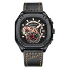 Men's watch non-mechanical quartz watch high-end square watch men's luminous waterproof men's watch A8256G