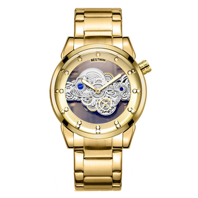 BESTWIN Watch men's TikTok personality luminous fashion mineral tempered glass men's watch quartz men's watch 911
