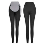 2022 new technology heating pants running fitness sports warm yoga pants high waist hips and abdomen trousers 6159