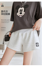 Pregnant Women's Pants Casual Shorts Spring and Summer New Pregnant Women's Air Layer Shorts Sports Comfortable Skin-Friendly Belly Support Shorts 6159