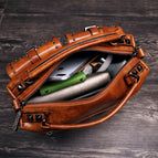 2021 retro new women bag oil wax leather handbag shoulder messenger fashion handbag 201