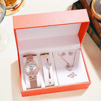 2021 Net Red Live Broadcast Temperament Little Swan Bracelet Women's Watch Simple Watch Women's Five Pieces