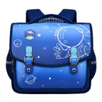 New primary school student cartoon school bag for girls one-piece fully open horizontal schoolbag  children's backpack