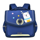 [Local Warehouse Stock Fast Delivery]  High quality New primary school students cartoon schoolbags boys and girls backpack Horizontal deign easy use and wash children's schoolbag for boy