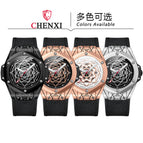 CHENXI new quartz non-mechanical watch men's waterproof luminous fashion calendar watch CX-8249