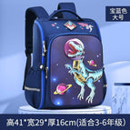 New Primary School Student Schoolbag boy and girl Cartoon Cute Schoolbag for Children One-Piece Open Backpack 5630