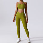Women yoga suits 2023 new running Sportswear fast drying tight fitness running execise suit women 6921