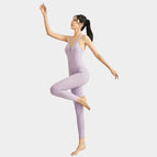 Women's Aerial Yoga Workout Clothes 2023 Tight Breathable Quick-Drying Sports Suit Fitness Jumpsuit ENY257