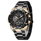 Benyar new watch men's multi-function quartz watch fashion waterproof luminous men's watch 5178