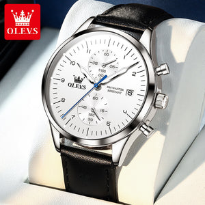 2022 OLEVS New Men's Watch Multifunctional Quartz Watch Business Leisure Simple Thin Men's Watch 2880