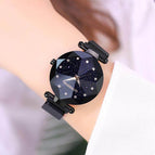ONTHEEDGE  Watch Luxury Women Magnetic Strap Quartz Watches Waterproof WathcesDress Clock Relogio gift Women watches