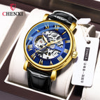 CHENXI's new high-end watch men's hollow mechanical watch waterproof luminous automatic mechanical watch CX-8878