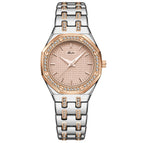 MISSFOX watch new fashion ins niche trend Korean version gold diamond waterproof quartz ladies watch 2717