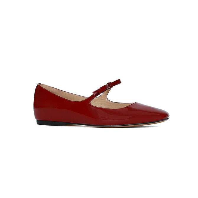 Women shoes Sheii French Bow Pumps Ballet Shoes Women's One-Line Flats office lady party shoes N1-2