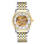 Mechanical Watch Skeleton Retro Men's Mechanical Watch Men's Watch Belt Watch Waterproof Watch 1003