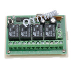Geekcreit® 12V 4CH Channel 433Mhz Wireless Remote Control Switch With 2 Transmitter