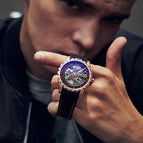 STARKING Rubber Strap Fashion Watch HD Luminous waterproof business men's Watch