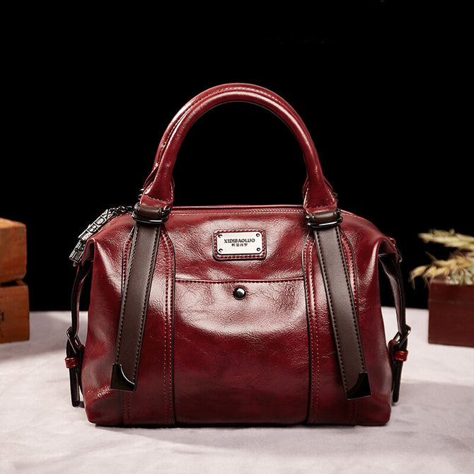 2021 new retro fashion single shoulder messenger large capacity pillow female bag 256
