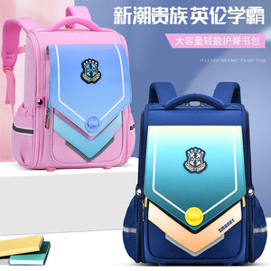 New primary school bag boys and girls all-in-one space bag lightweight children's backpack 767
