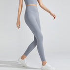 New Lycra Yoga Pants Women Running Exercise Yoga Clothes High Waist Hip Lift Slim Fit Fitness Pants GD0002